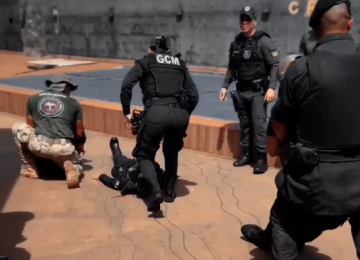 Policiais da GCM de Rio Verde participam de treinamento de emergência do BOPE