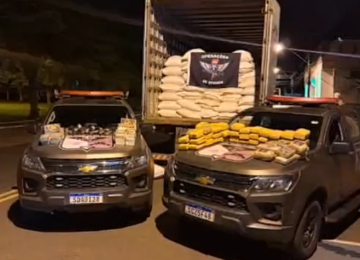 Carga milionária de drogas escondida em caminhão baú é descoberta e apreendida em Jataí