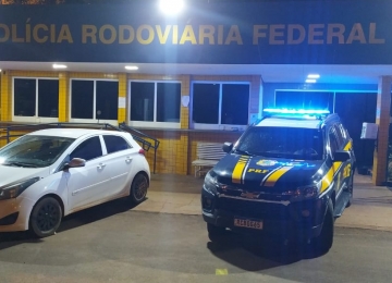 PRF recupera carro no sudoeste goiano que havia sido furtado em São Paulo 