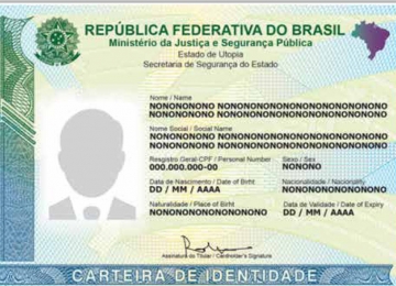 Carteira de identidade com registro único é lançada pelo governo federal