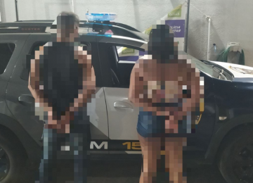 Casal é conduzido à delegacia por ameaças e desacato no Bairro Promissão