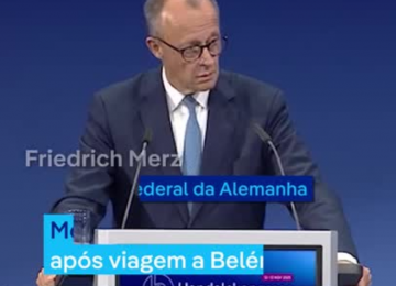 Chanceler alemão gera polêmica ao desdenhar de Belém após ir na COP30