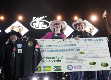 Expo Rio Verde: Chapéu leiloado arrecada R$ 1,85 milhão para ala de radioterapia do Hospital do Câncer