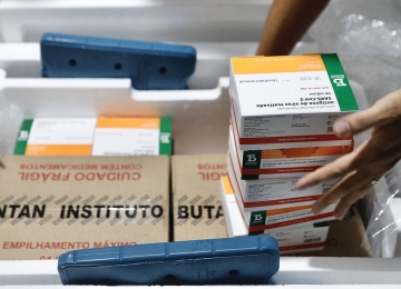 Goiás irá receber 107 mil doses de vacinas contra a Covid nesta quinta-feira (22)