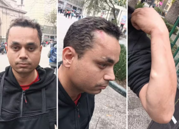 Rio-verdense é agredido no seu primeiro dia de trabalho em restaurante no Chile