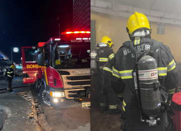 Churrasqueira provoca princípio de incêndio em comércio de carnes em Rio Verde