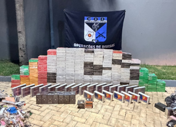 Comboio de contrabandistas é interceptado pelo COD após perseguição e capotamento em Goiás
