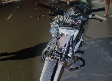 Condutor embriagado deixa motociclista ferido ao trafegar na contramão no Setor Central, em Rio Verde