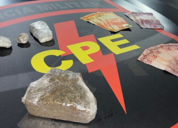 CPE apreende drogas e prende suspeitos no bairro Maurício Arantes, em Rio Verde