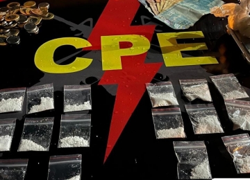 CPE prende durante patrulhamento individuo comercializando drogas