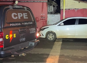 CPE recupera carro roubado e prende foragido da justiça em Rio Verde 