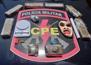 CPE prende mulher por tráfico e posse ilegal de armamento no setor Morada do Sol