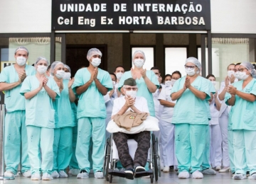 No Brasil, 55% dos casos confirmados de coronavírus estão curados