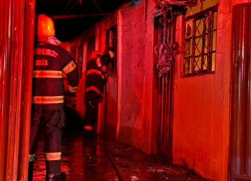 Curto circuito em ventilador causa incêndio em quitinete em Santo Antônio de Lisboa, em Rio Verde