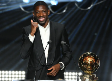 Dembélé, do PSG, conquista a Bola de Ouro 2025; confira o Top 10
