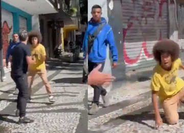 Deputado do PT se envolve em briga no Centro de Curitiba; assista