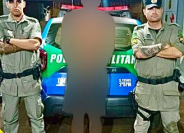 Polícia Militar prende indivíduo em flagrante na lei Maria da Penha