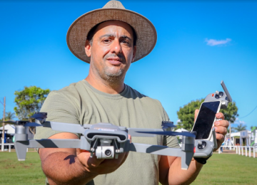 Curso de pilotagem de drones do Senar Goiás estimula empreendedorismo