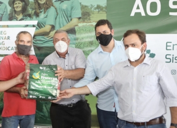 Sistema Faeg/Senar encerra semana com entrega de alimentos e debate sobre crescimento sustentável da agropecuária goiana