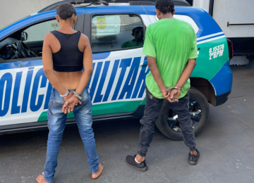 Dupla é presa após tentativa de furto em residência na Vila Amália, em Rio Verde