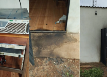 Equipamentos da Rádio Regional de Caçu são destruídos durante atentado