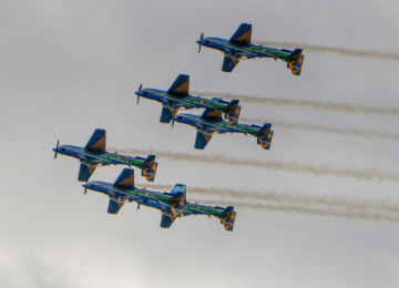 Esquadrilha da Fumaça se apresenta neste domingo (13) em Rio Verde