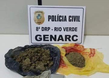 Genarc apreende menor comercializando drogas no setor Pausanes em Rio Verde