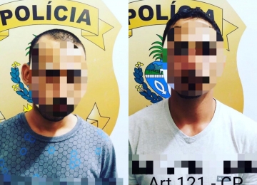 Dupla é presa suspeita de homicídio doloso ocorrido em 2017