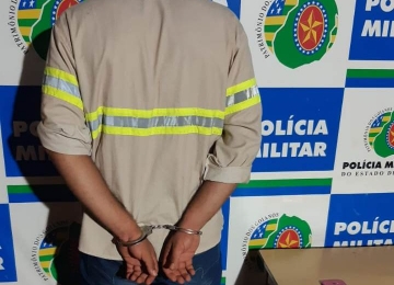Homem é preso em Santa Helena com celular roubado em Rio Verde