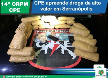 Três homens são presos suspeitos de tráfico de drogas em Serranópolis