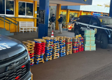 Mais de 400 kg de drogas são apreendidos em operação conjunta na BR-364, em Jataí
