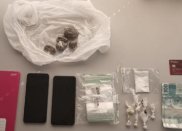 Polícia Militar de Montividiu intercepta suspeito com drogas escondidas em veículo e kitnet