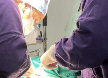 Rio Verde realiza primeira cirurgia de correção de atresia de esôfago em bebê