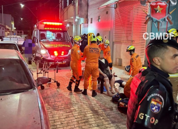 Motorista drogado e sem CNH atropela 14 pessoas na saída de igreja no DF e tenta fugir
