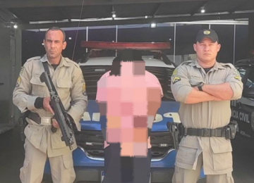 Polícia Militar age rápido e prende autor de tentativa de homicídio em Maurilândia