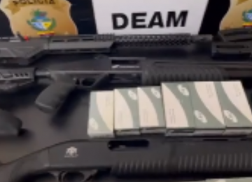 Polícia Civil apreende seis armas de fogo em operação contra investigado por ameaça em Rio Verde