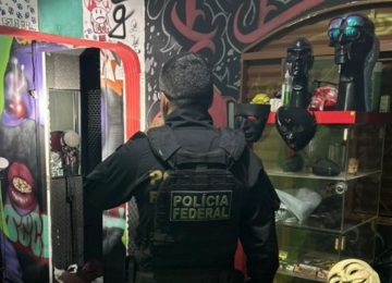 Polícia Federal cumpre mandado em Goiânia em operação contra tráfico internacional de haxixe