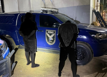 ROMU age rápido e prende dupla após furtos em residência na Rua Coronel Vaiano