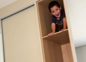 Silêncio em casa? Cuidado! Se não fosse filmado, ninguém acreditaria nessa proeza!