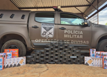 COD apreende R$ 45 mil em celulares e eletrônicos irregulares durante operação no Leste de Goiás