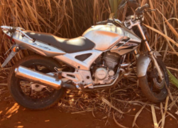 Polícia Militar localiza motocicleta furtada em Porteirão
