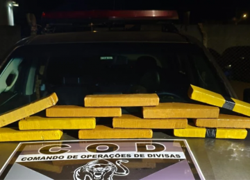 COD prende homem com 11 kg de maconha em ônibus com destino a Brasília