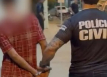 Polícia Civil prende homem que agredia e extorquia a própria mãe em Uruaçu
