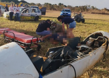 Piloto é resgatado após planador colidir com árvore próximo ao aeroporto de Formosa
