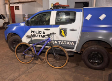 Força Tática recupera bicicleta furtada e prende suspeito no Conjunto Maurício Arantes