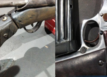 Polícia Militar apreende armas em ocorrência de posse irregular em Santo Antônio da Barra