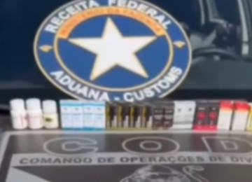 Operação do COD e Receita Federal apreende skunk, cigarros eletrônicos e anabolizantes ilegais em Goiás