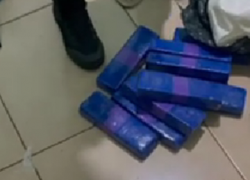 Polícia Militar estoura ponto de tráfico e apreende 9 tabletes de maconha em Santa Helena