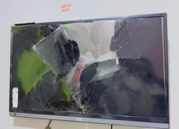 Homem quebra móveis e televisão durante surto de ciúmes em residência no Residencial Arco-Íris