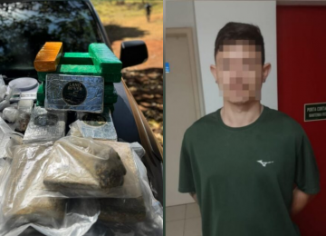 Polícia Militar desmonta fachada de tráfico em chácara de Goiânia e prende suspeito com grande carga de drogas